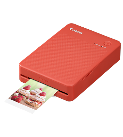 Canon SELPHY QX20 Compact Photo Printer (Terracota Red) (Promo Cashback Rp 100.000 Periode 01 s/d 31 Mei 2025)